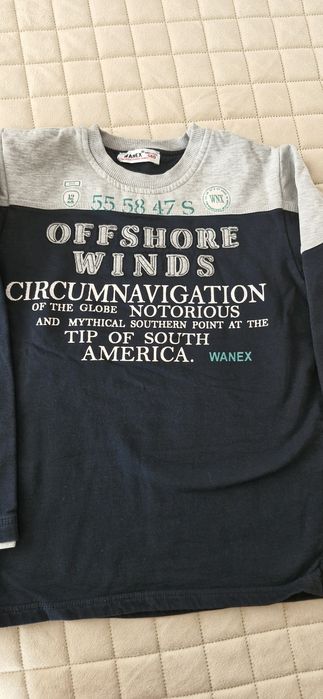 Топли блуза и суитшърт за момче ръст 130-140см