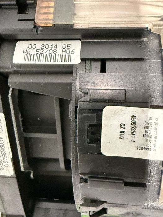 Ansamblu manete comenzi volan + spira 2009 audi a6 e se sedan 2.0 diesel cod oem 4f0953549d