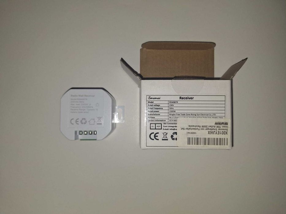 Mini Receiver Radio Smart / Releu Wireless ON/OFF Smart Home - Nou în cutie