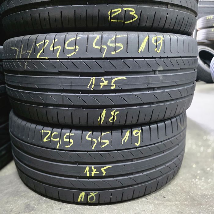 2x 245/45/19 VARA CONTINENTAL Stare excelenta