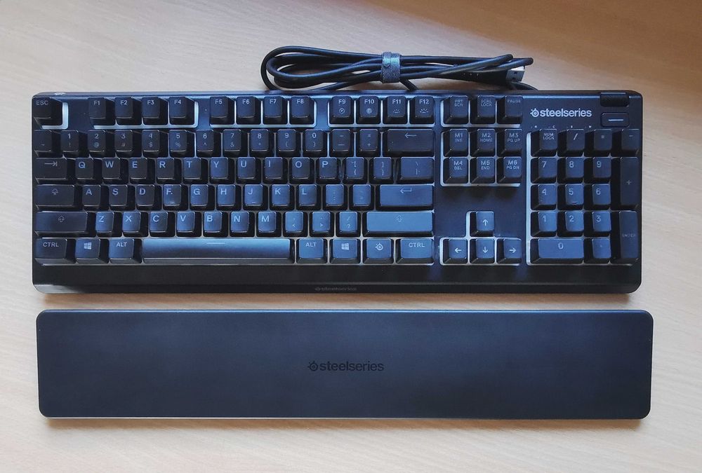 Tastatura Gaming STEELSERIES Apex 3, Whisper-Quiet Switch, USB, negru