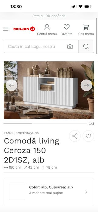 Comoda dulap tv