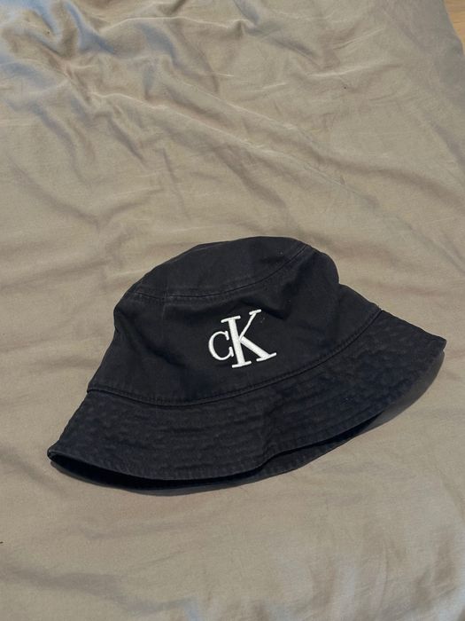 Pălărie tip găleată, Calvin Klein, unisex, neagră