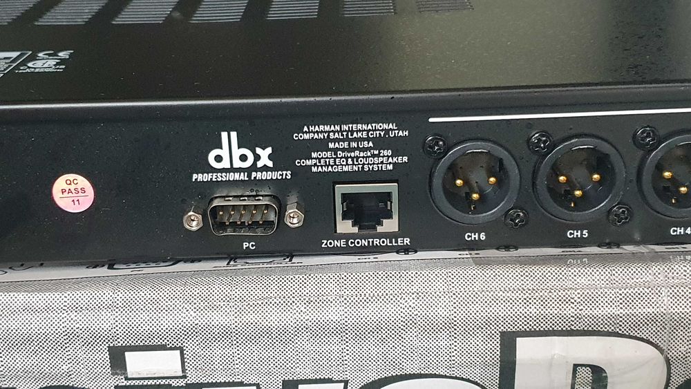 DBX Driverack 260 Made in USA, crossover чисто нов.