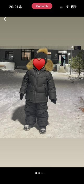 Куртка комбинезон зима