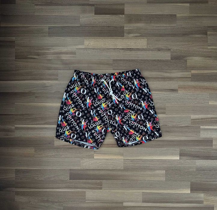 Short de plaja - LOUIS VUITTON - Negru