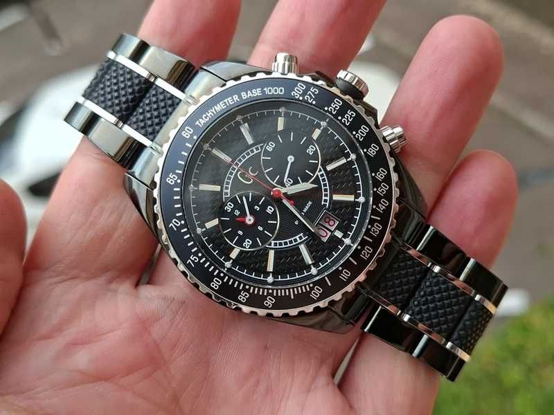 Ceas Guess Swiss Big Date GC ( Guess Collection ) All Black