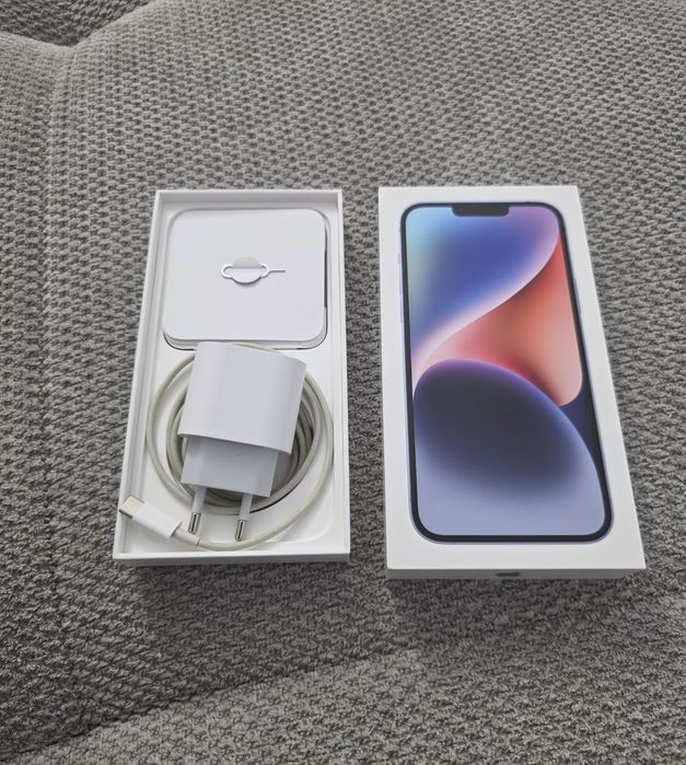 Vand iphone 14 Plus, 256 GB, Albastru