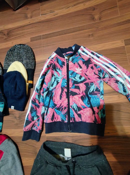 Bluza trening bluze Adidas 110 116 cm