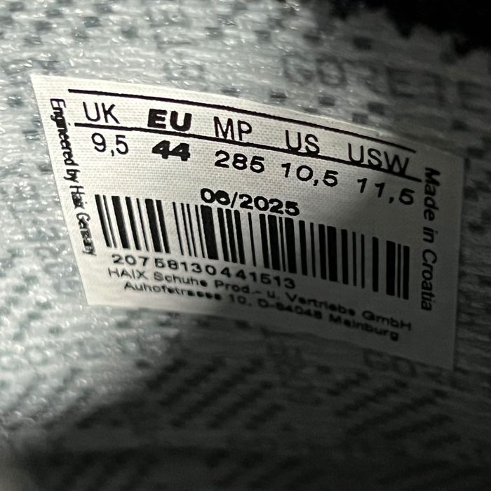 Боти Haix Black Eagle 2.0 V GTX Mid - 43, 44 и 45 размер