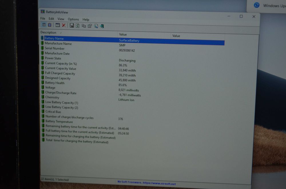 Laptop Surface 4 I7 Gen 11 13.5"