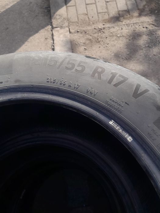 Шины летние215/55 R17 v