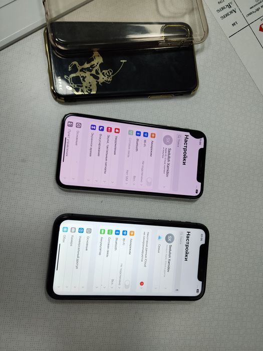 Iphone X LL/A Black 64GB Bat 100% Ideal