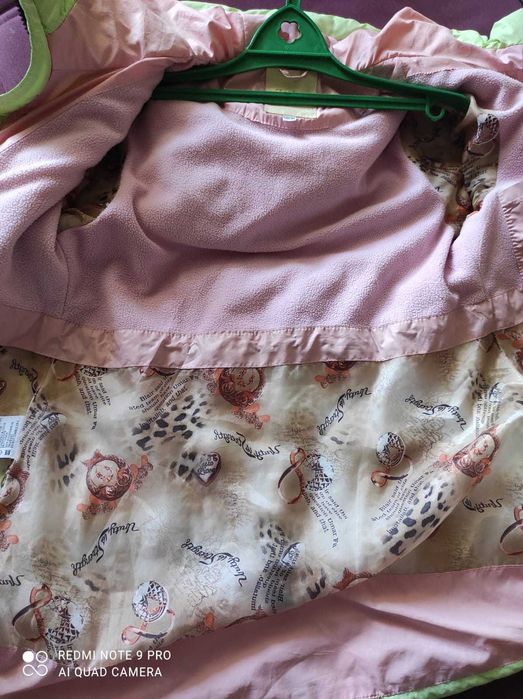 куртка на девочку осенне-весенняя