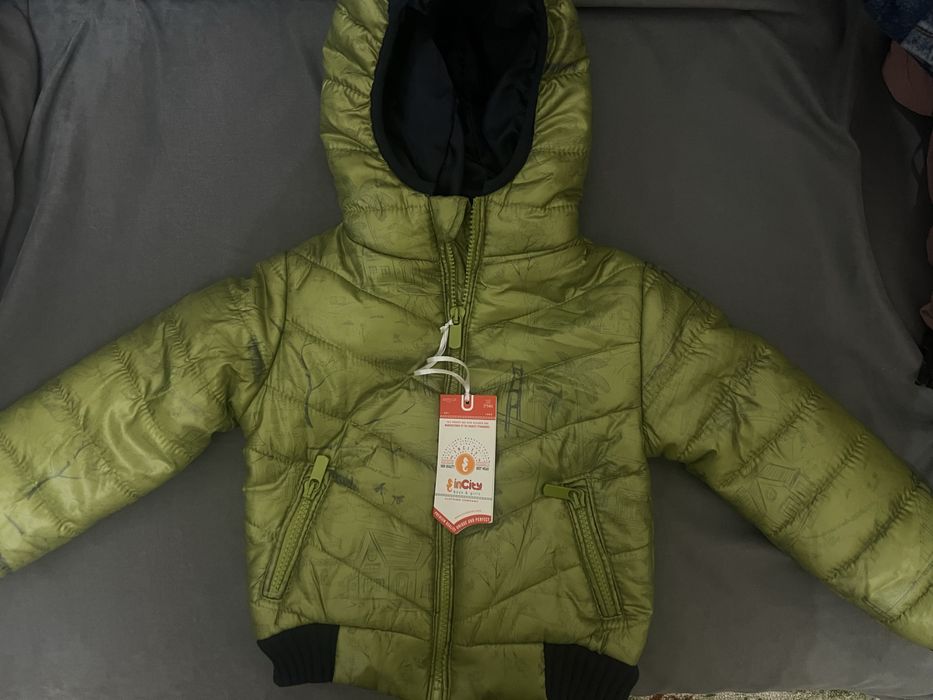 Новые детские куртки из Турции от бренда inCity, оптом и в розницу