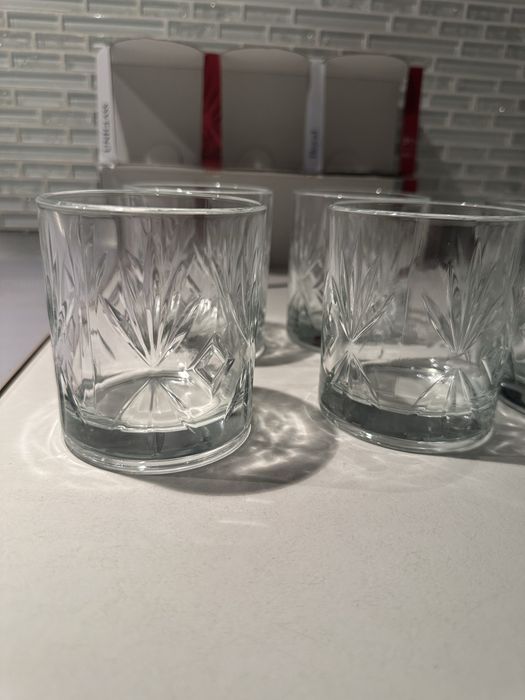 Set 5 pahare din sticla