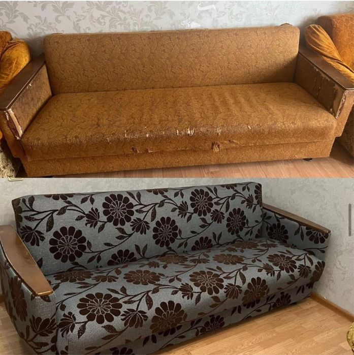 Дешевый перетяжка дивана  в Астане