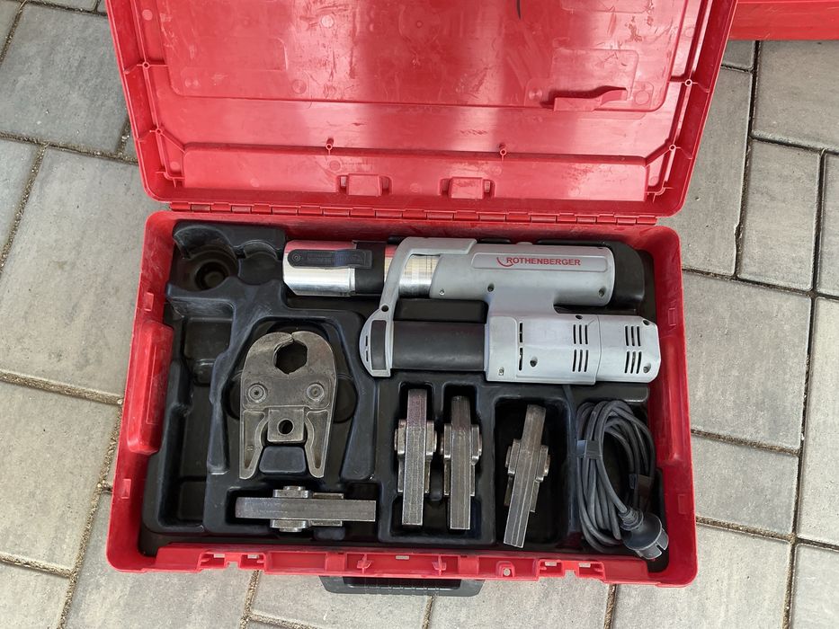 Vind presa sertizare 2025 Rothenbergher Romax AC ECO  cu bacuri M15,18,22,28,35 completa la cutie