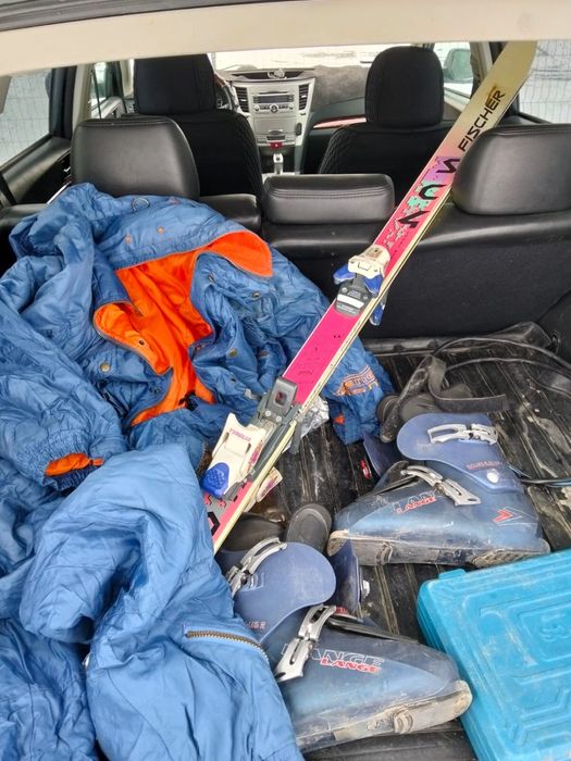 Лыжы с экиперовкой