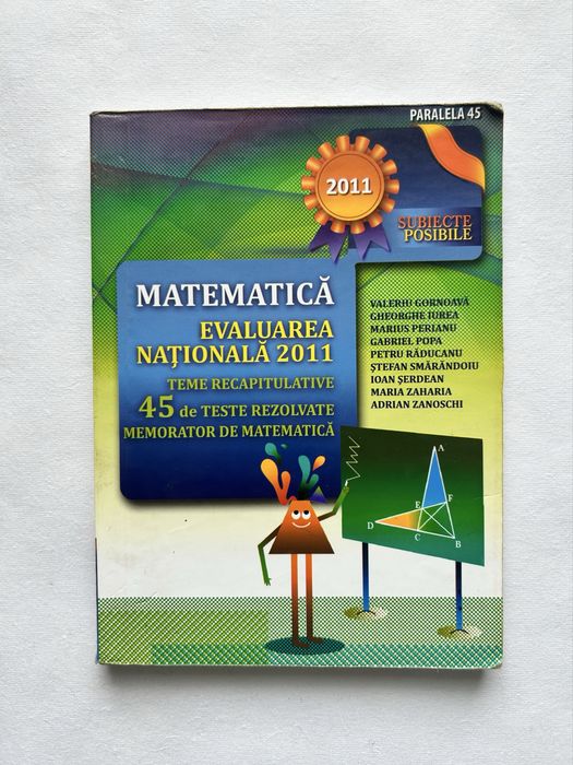 3 MANUALE Matematica examen evaluare nationala clasa a 8-a