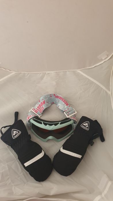 Rossignol детски ски очила и ръкавици