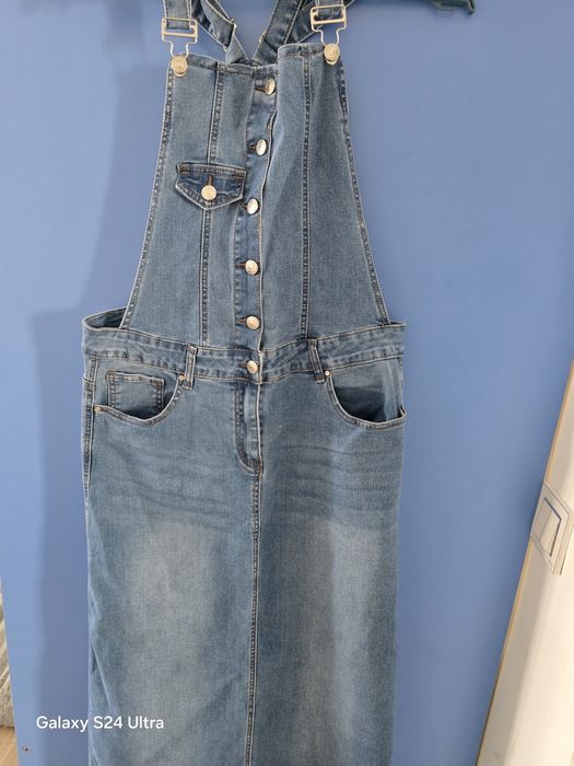 Джинсовый сарафан