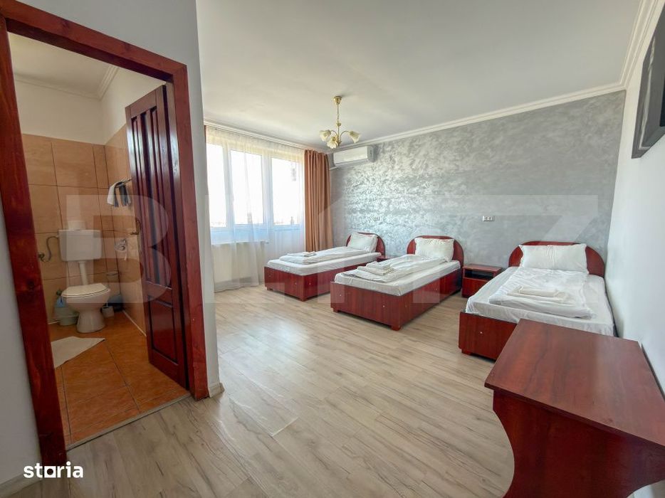 Pensiune 3 stele, 60 locuri si restaurant utilat, 1030 mp, zona Perife