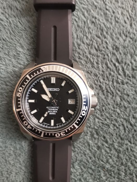 Seiko Samurai scuba 200m titanium