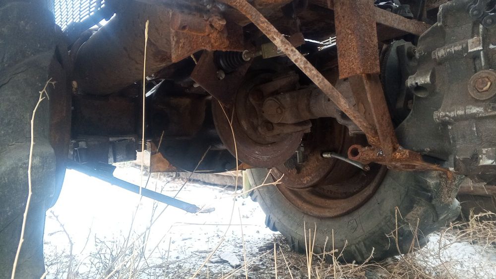 Самодельный трактор