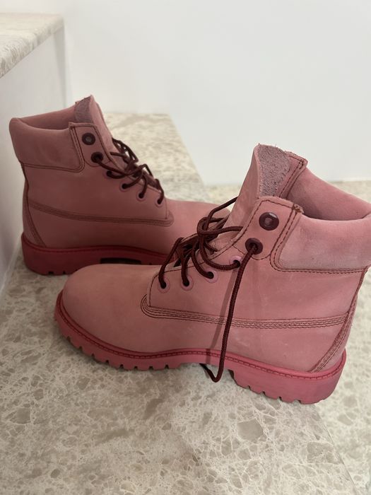 Timberlands.