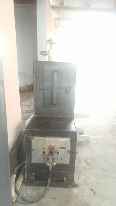 Б/у пеш көмірменде газбенде жанады