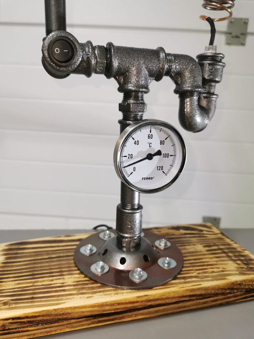 Lampa steampunk industrial, ideala pasionați, baruri, restaurante etc.