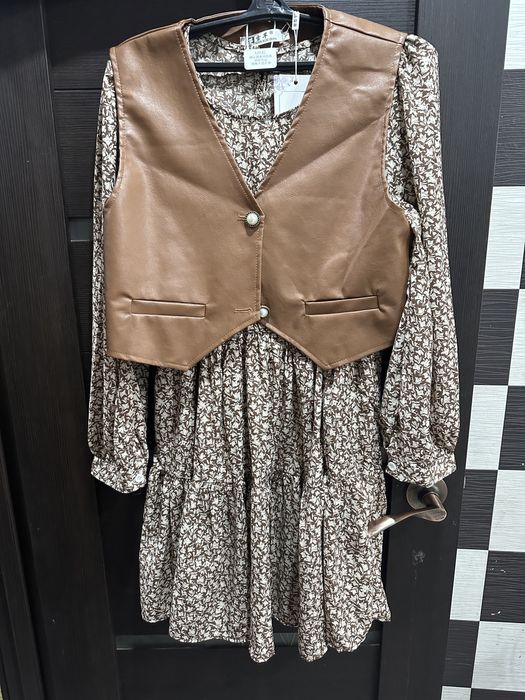 Платье+ жилет