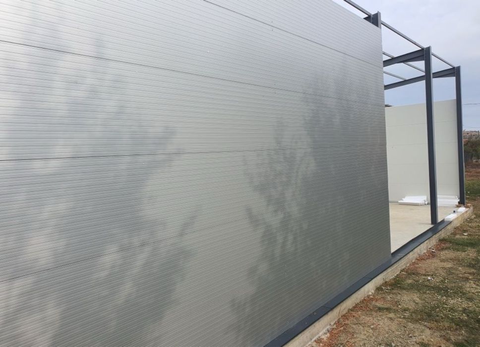Vand structura hala metalica completa 10x20-5h