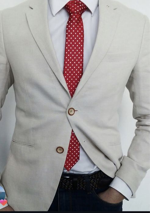 Мъжко Памучно Сако Zara