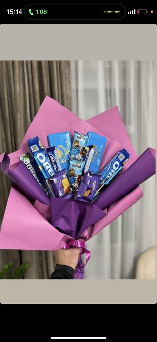 сладкие букеты