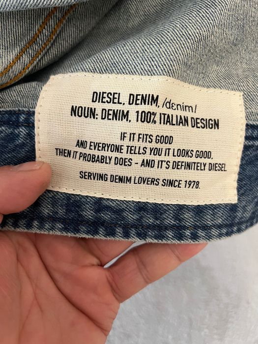 Много яко дънково яке Diesel