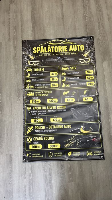 Bannere publicitare personalizate – Print la comandă