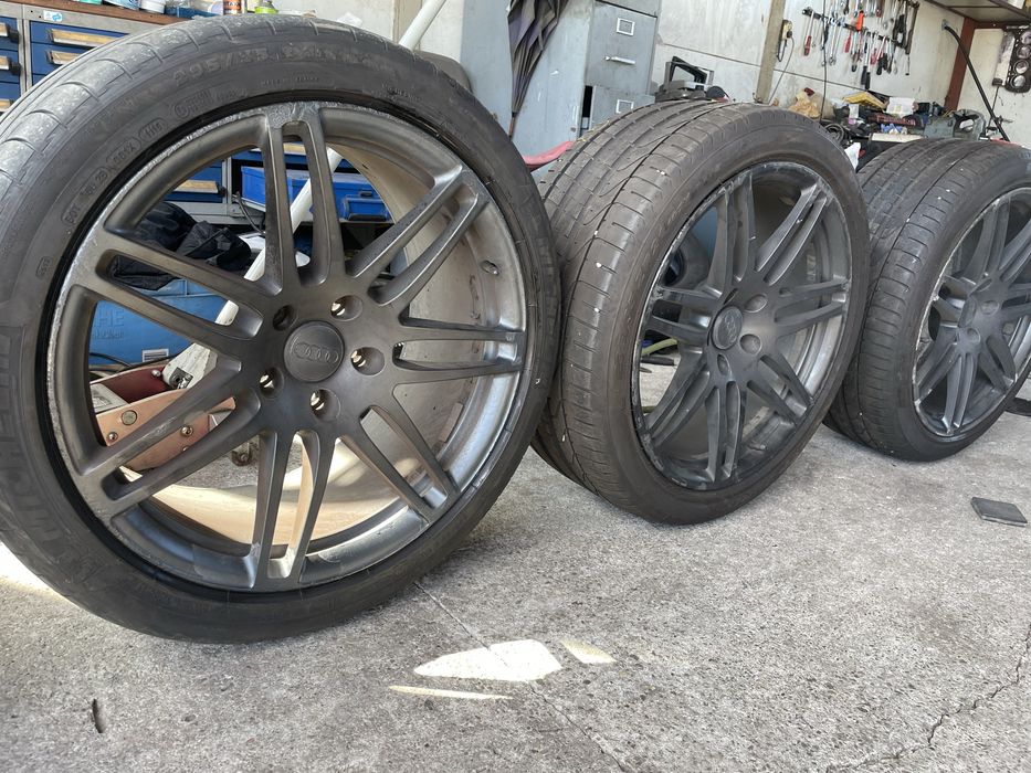 Jante+Anvelope 295/35/21 Q7/Touareg/Porsche 5x130