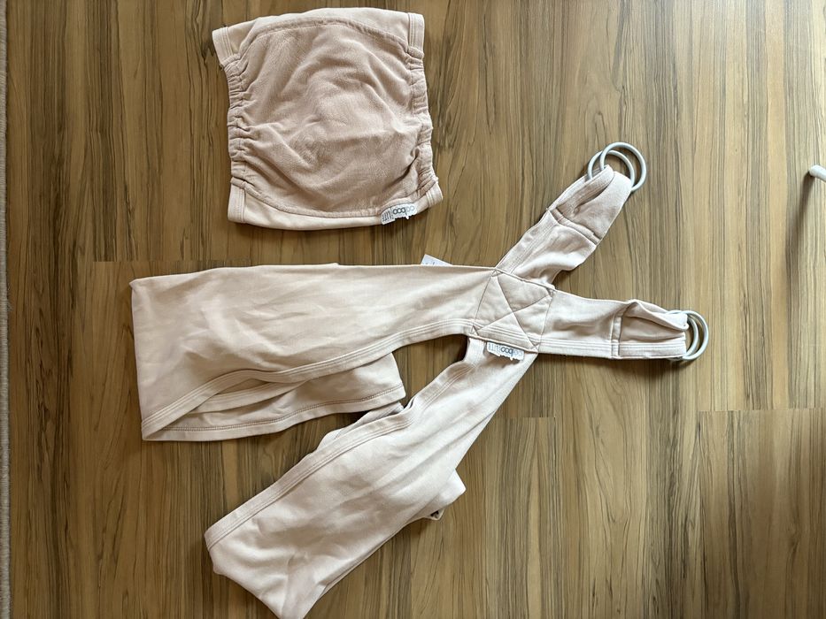 Бебешки слинг Caboo Lite с мрежест панел