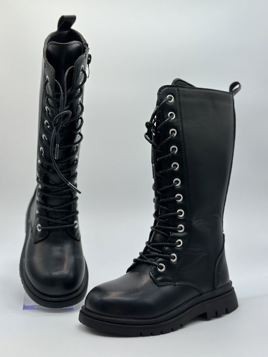 Cizme fete noi marime 29 inalte cu siret