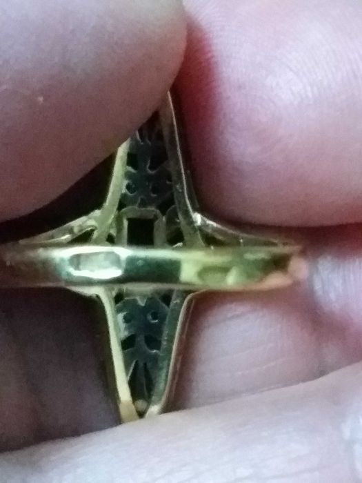 Кольцо 750 пробы. Советское