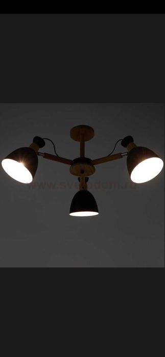 Люстра 3х рожковая