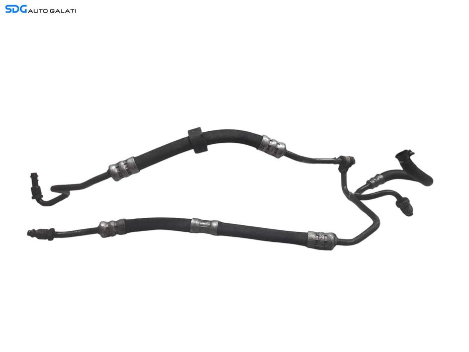 Set Conducta Teava Ulei Lichid Servo Servodirectie Mercedes Clasa A Class W168 1.6 Benzina 1998 - 2005 Cod A1684660881 [N0766]