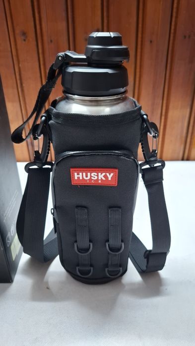 Термос бутилка HUSKY ICE с чанта за носене, съхранение,1.2л херметична