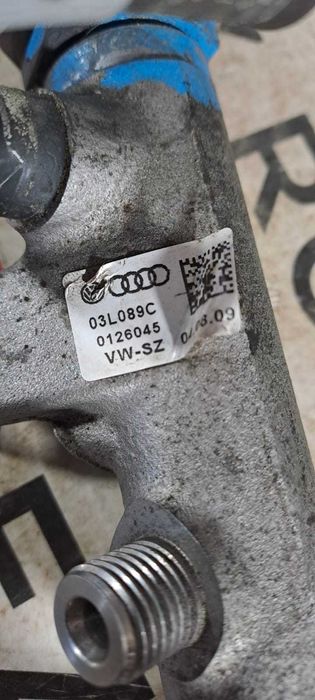 Rampa injectie 2.0 TDI 143cp cod motor: CBAB,  CBBB cod piesa: 03L089C