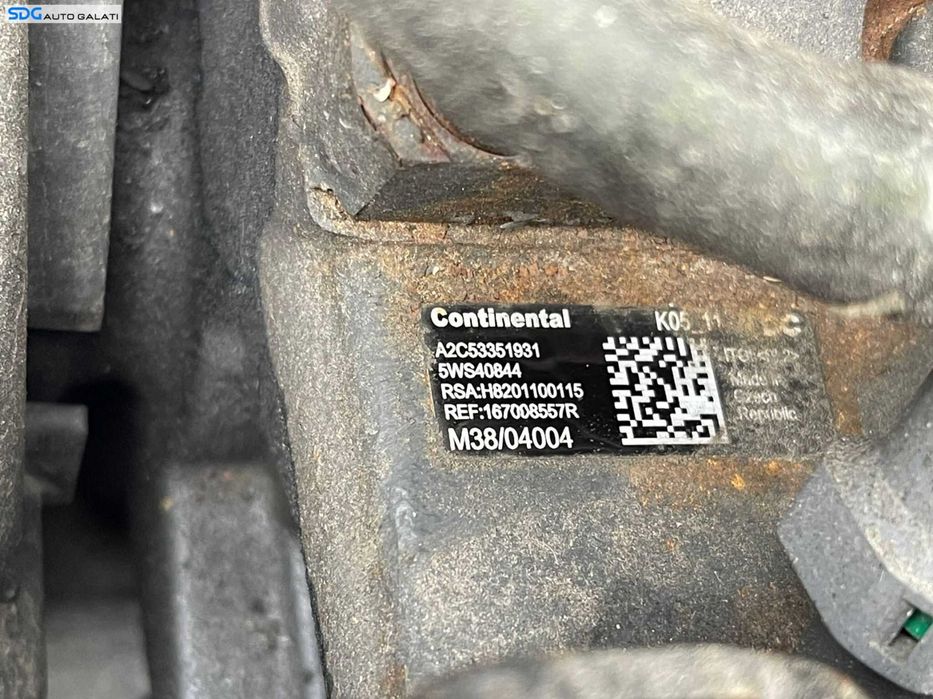 Pompa Inalta Presiune cu Senzor Regulator Mercedes Clasa B Class W246 W242 B160 B180 1.5 CDI 2011 - 2018 Cod 167008557R 167008557 H8201100115 8201100115 A2C53351931 [C8735]