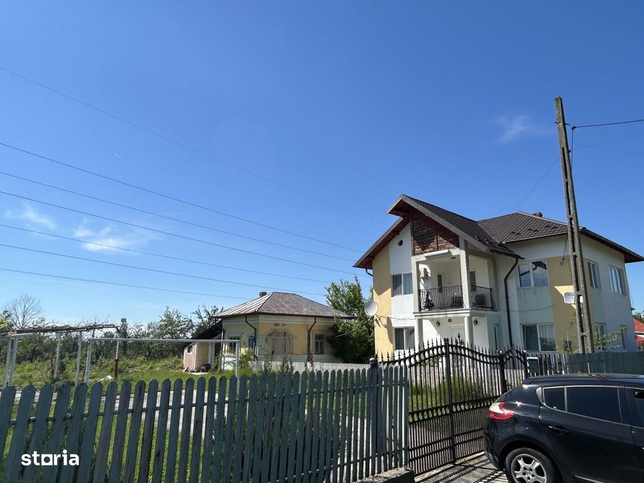 Casă P+1 128 mp utili, + a doua locuință, teren 2.496 mp – Slătioarele