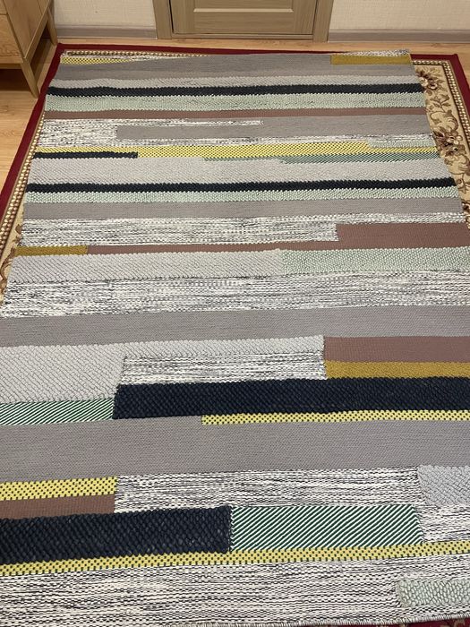 Шерстяной ковер Ikea ручной работы