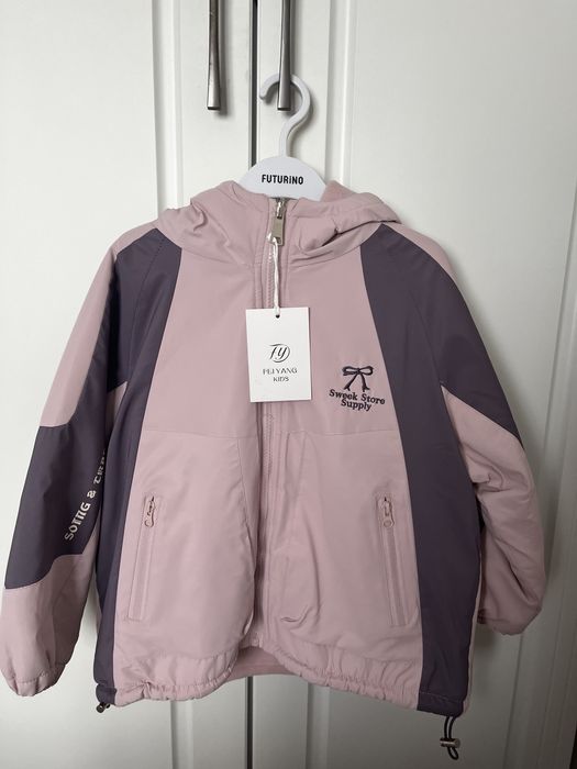 Куртка на девочку двухсторонняя одежда детская